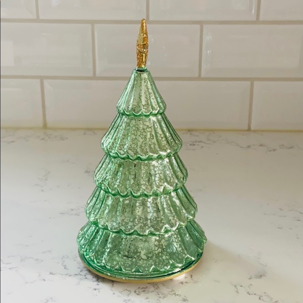 Lenox Lit Mercury Glass Pine Tree - Picture 6 of 16